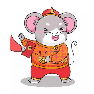  鼠年头像可爱图片大全2020年新版鼠年图片卡通