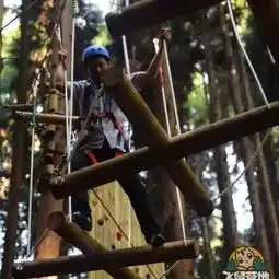  地表50丨家门口避暑唯有药王谷福利放送畅玩摇摇船玻璃水滑道高空情侣桥爱的丛林飞越