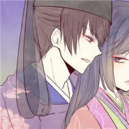  古风情侣头像一左一右,留在我身边陪我到永远