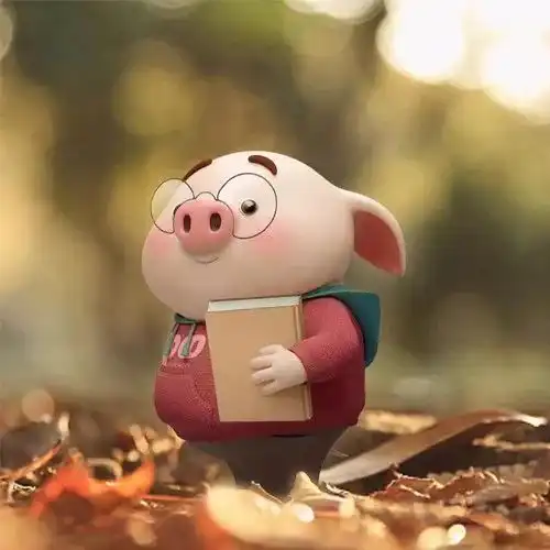  特别萌的小猪猪微信头像