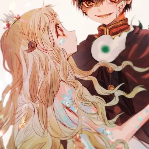  动漫情侣头像人间灯火无不休爱与山与水与春秋