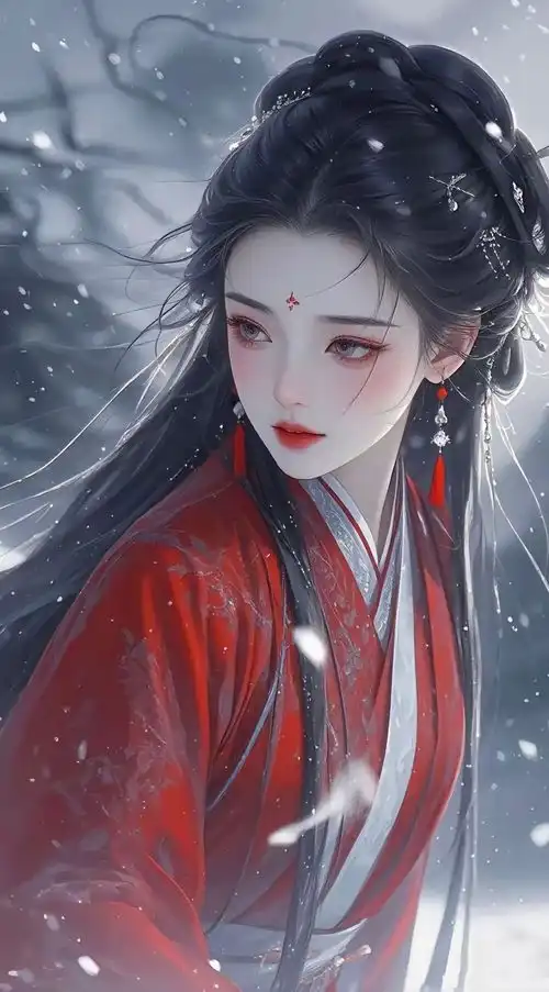  古风美人头像年华不欺知足客,岁月常鞭痴儿女