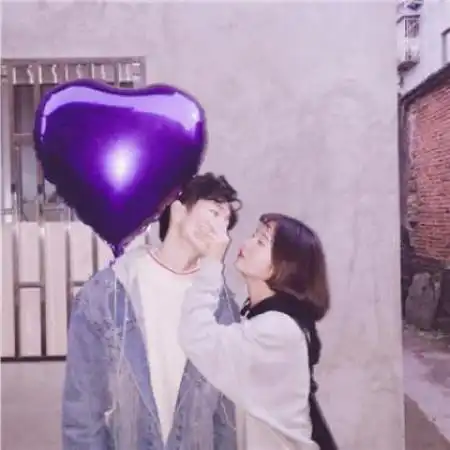  简约干净情侣头像往后余生重新认识你