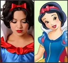 迪斯尼公主的真人版