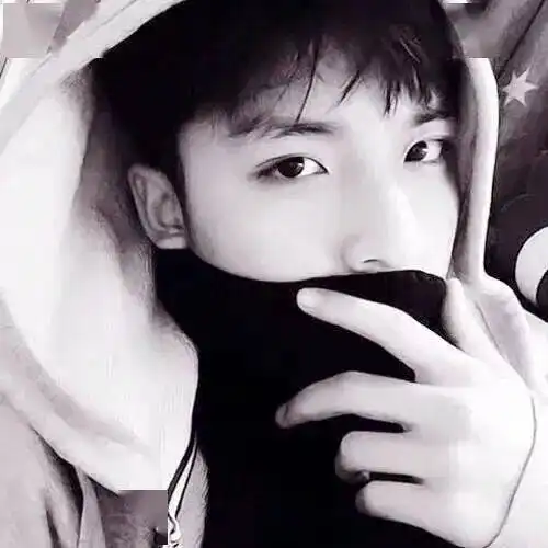  精选头像个性黑白情侣头像