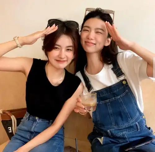 ins甜甜闺蜜头像