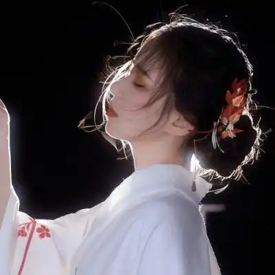  古风真人头像偶尔想你,经常偶尔