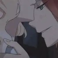  qq头像接吻情侣头像qq情侣头像双人情头动漫亲吻