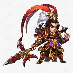  q版将士吕布素材图片免费下载高清卡通手绘png千库网图片编号7398118