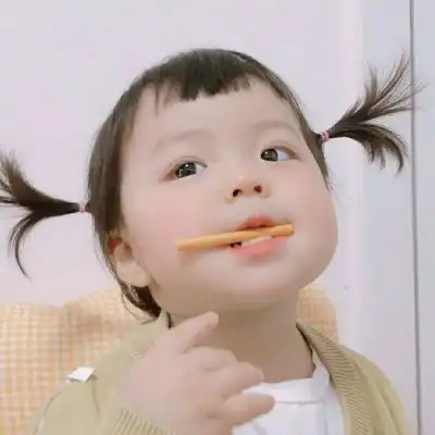  江孑可爱元气萌娃女头