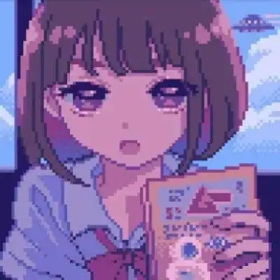  江暖七像素女生头像