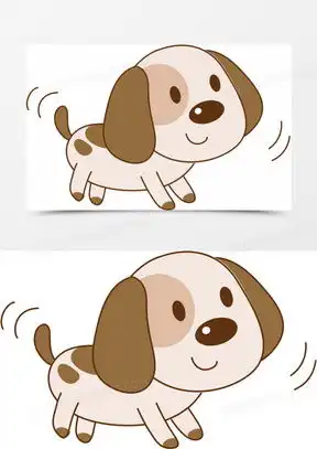 黑白小花狗图片可爱头像大全熊猫办公