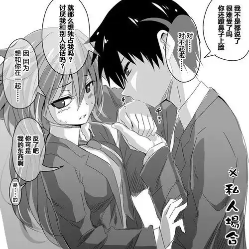  漫画在人前与两人独处时那种傲和娇切换的故事