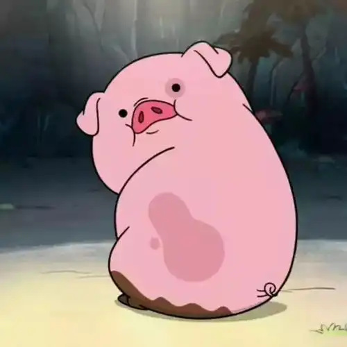  精致的猪猪男孩女孩,就应该有一个专属的猪猪头像