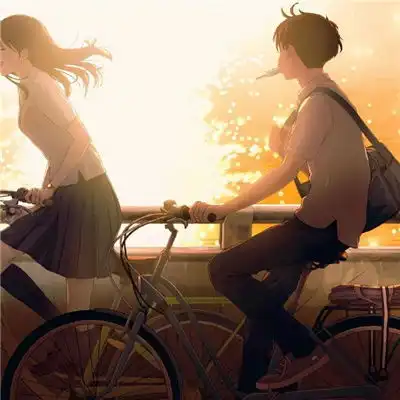  2023阳光开朗情侣头像