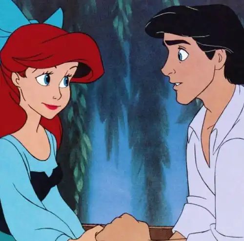  最初版迪士尼公主与王子还记得老版公主很美丽王子却粗糙