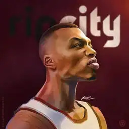  nba球星插画,这么酷的图片我只想拿来做头像