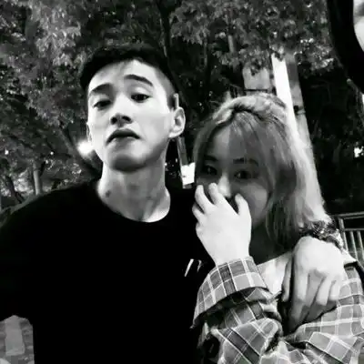  情侣头像黑白高清不带字真人头像黑白一人一张