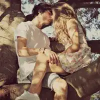  甜美的欧美情侣一对头像