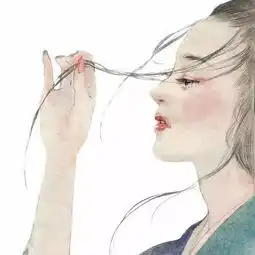 古风女生头像无端坠入红尘梦,惹却三千烦恼丝
