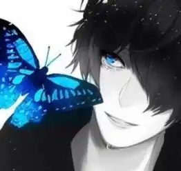  高冷的情侣动漫头像