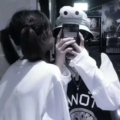  陈情暗黑系超酷情侣头像.