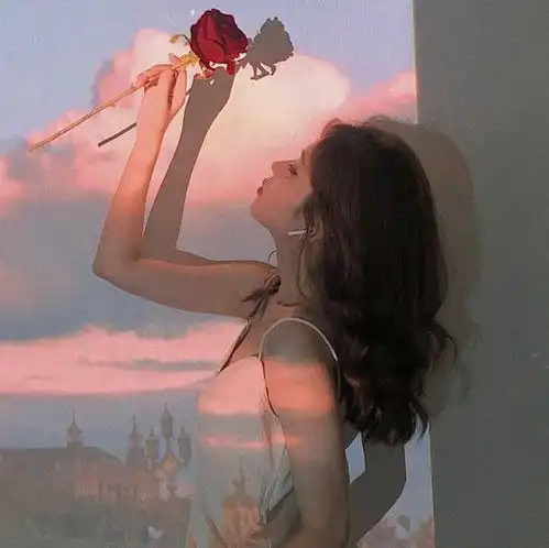  真人女生头像我想成为你最喜欢见到的和最不舍得说再见的那个人