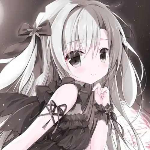  二次元动漫,清纯可爱小美女