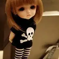  可爱的娃娃头像不要觉得我无情不要觉得我喜新