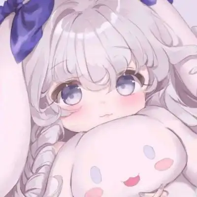  一甜可爱风对象不是人系列情侣头像