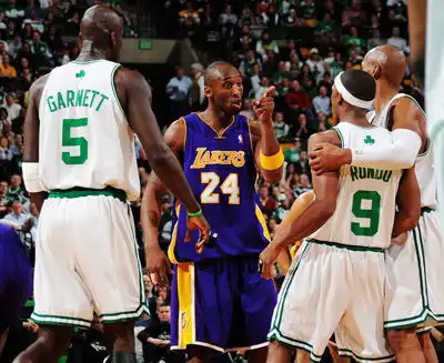  朗多挑衅科比险酿斗殴奥多姆kg火药味十足