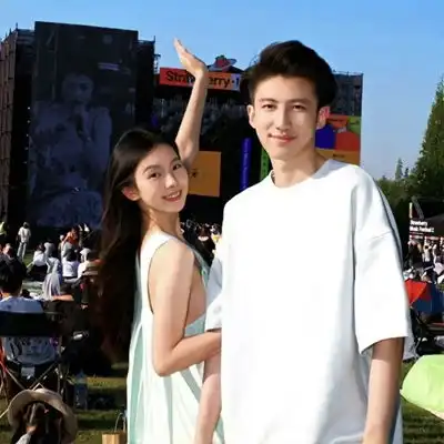  2023最新小清新唯美真人情侣头像