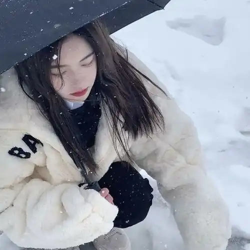  这个冬季的专属女生头像