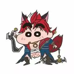  一波神奇的头像,蜡笔小新x王者荣耀真可爱