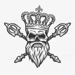  矢量骷髅印花png图片素材免费下载eps格式熊猫办公