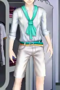  qq炫舞配一套情侣衣服,不要紫钻收卷的,不要头发鞋子,最好是黑白色的