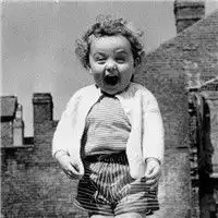  复古超萌小孩头像时光穿梭的记忆