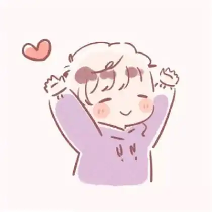  干什么都能想起你,情侣头像卡通可爱