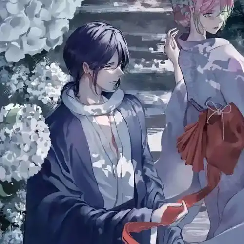  情侣头像,动漫情头,不明显一对单人情头