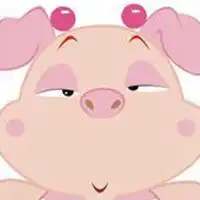  凶一点的猪卡通头像微信头像图片大全