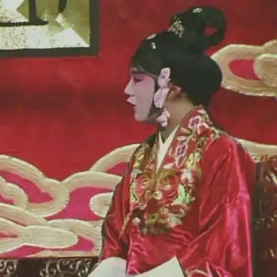  古风情侣头像一人一张真人淡雅唯美姑娘好容貌