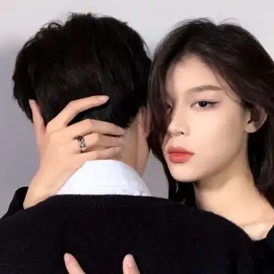  沫兮优质干净真人一对两张ins情情侣头像我要个性网