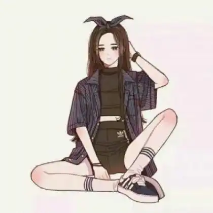  闺蜜头像卡通可爱,阻挡不住的摇曳青春