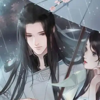  情侣头像动漫冷酷一对拿图点赞情侣头像我要个性网