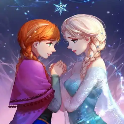  艾莎公主展示架