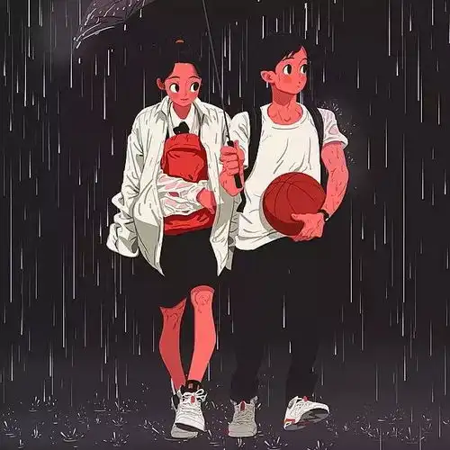  好久没推荐好看的球鞋情侣头像了