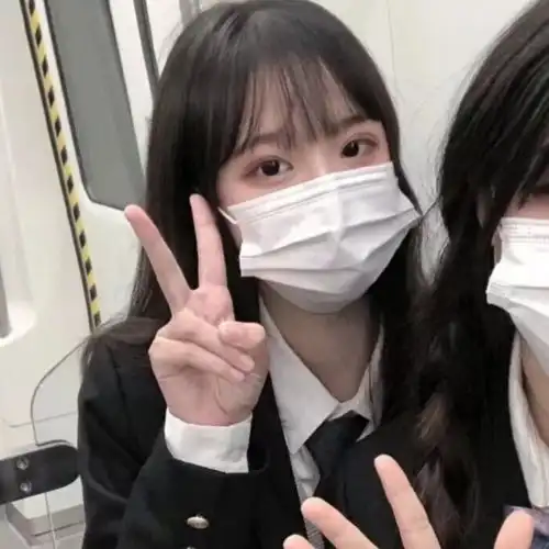 漂亮妹妹闺蜜头像