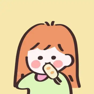 可爱简约卡通情侣一对,萌萌的快乐的开心的