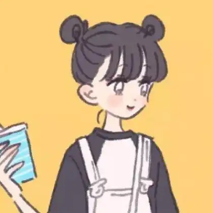 手绘可爱女孩头像,卡哇伊也适合闺蜜使用的