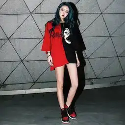  七分袖t桖男欧美风嘻哈潮牌情侣男女短袖t桖五分半袖青年韩版中袖代发